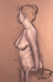 pastel and charcoal