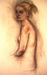 pastel and charcoal