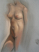 pastel and charcoal