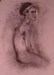 pastel and charcoal