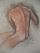 pastel and charcoal