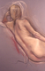 pastel and charcoal